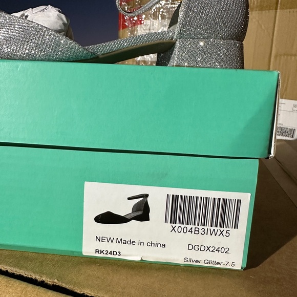 Silver Women's Shoes - Picture 3 of 3